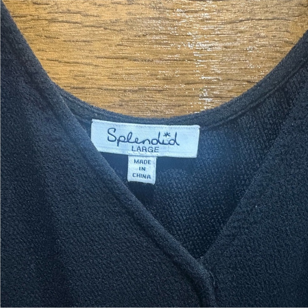 NWT Splendid Women’s Heavy Crepe Wrap Dress - Picture 7 of 11